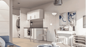 Moderne 2-Zimmer-Wohnung in Hamburg mit Balkon – 22309 Hamburg – Vorschaubild 3