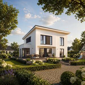 Bauprojekt inkl. Grundstück - KfW 40 QNG Traumhaus mit modernem Pultdach im schönen Essen Werden