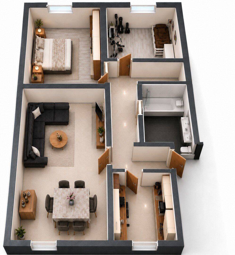Charmante 3 Zimmer Wohnung in ruhiger Lage von Stuttgart-Hofen – Stuttgart – Vorschaubild 2