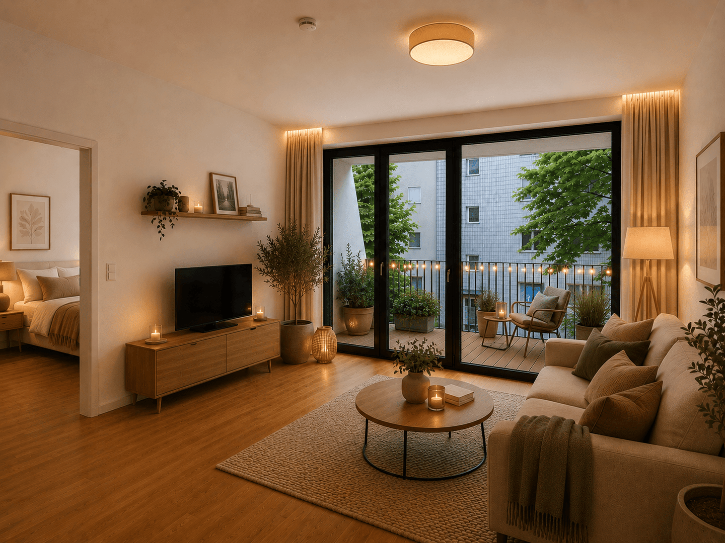 Moderne 2-Zimmer-Wohnung im Neubau von 2019 - Balkon, Aufzug & Einbauküche – Berlin – Vorschaubild 4
