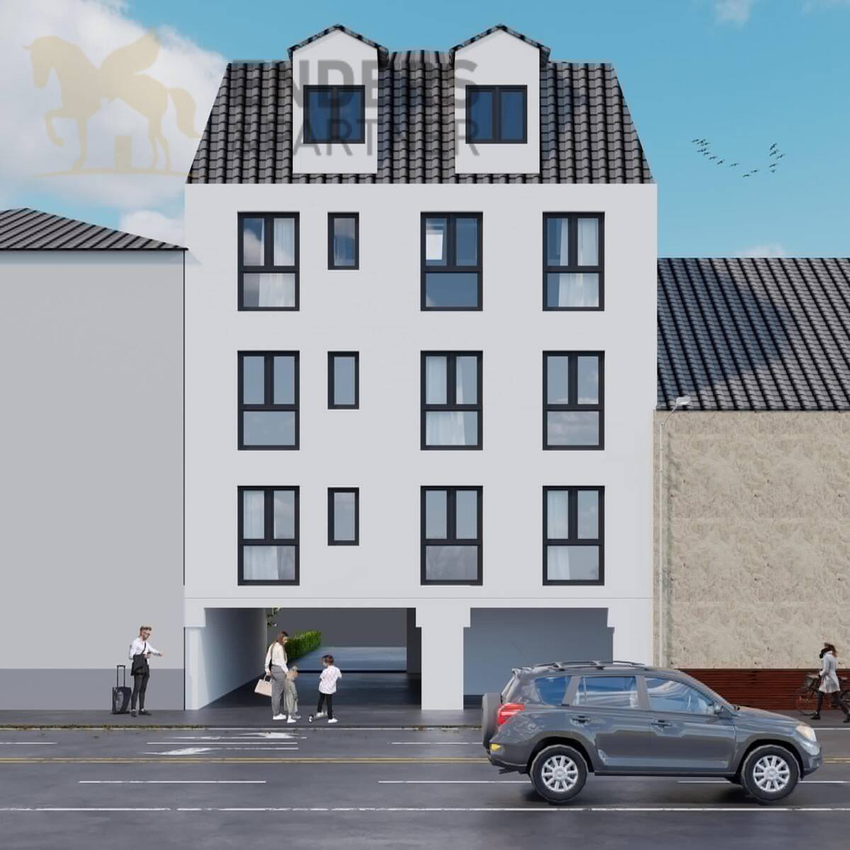Wohnen in der ältesten Stadt Deutschlands - Geräumige 2-Zimmer-Wohnung mit Balkon und KFZ-Stellplatz im Herzen von Trier!