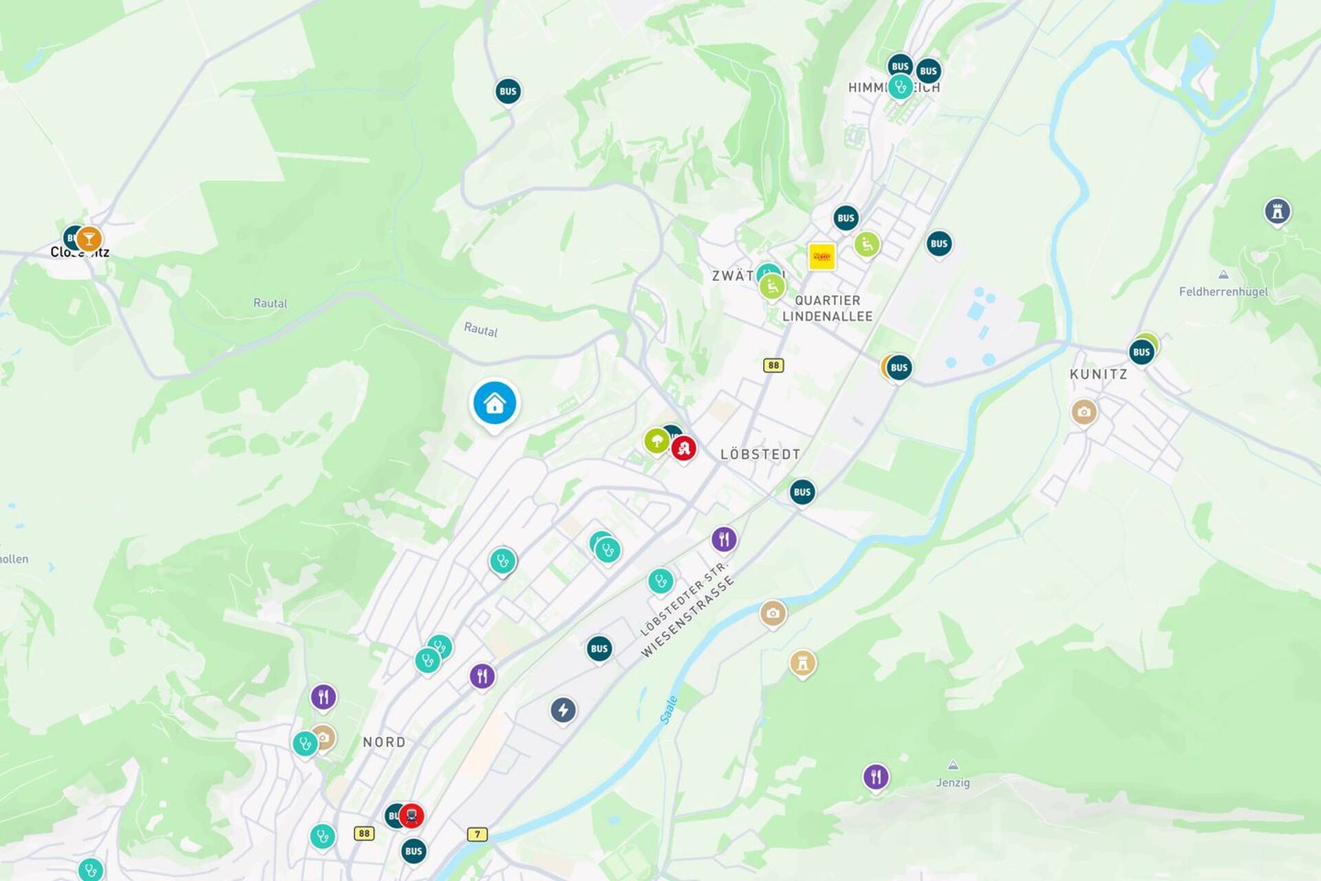 Etagenwohnung in 07743 Jena / Löbstedt mit 51,29 m² kaufen