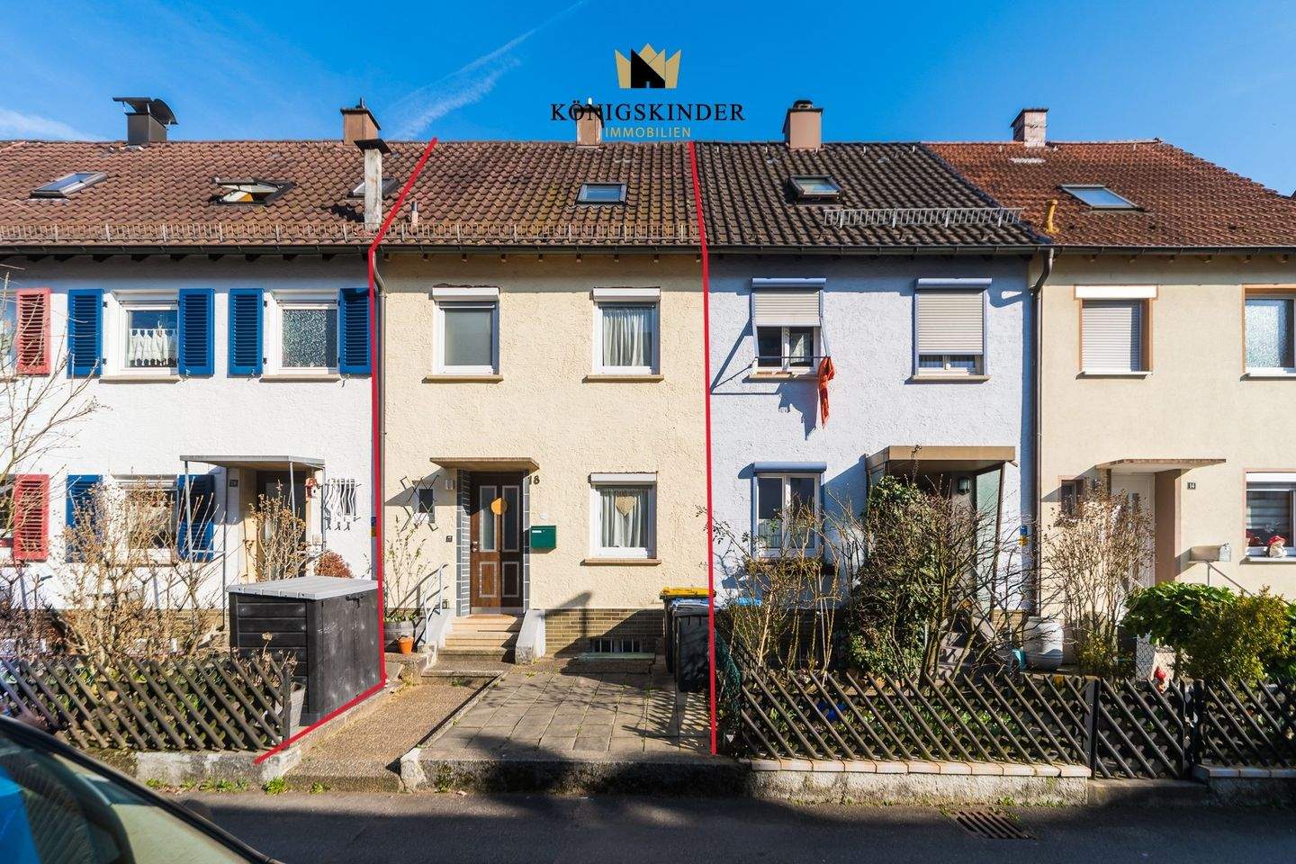 Einziehen & wohlfühlen: gepflegtes Reihenmittelhaus mit Garten – Esslingen am Neckar – Bild 1 von 9