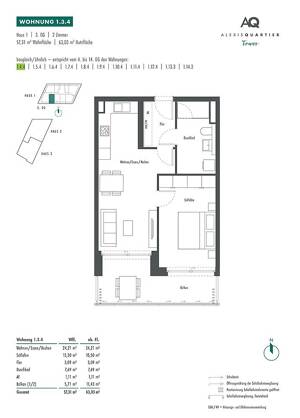 Moderne 2-Zi.-Whg. mit Duschbad und großem Südbalkon – 81735 München – Vorschaubild 4