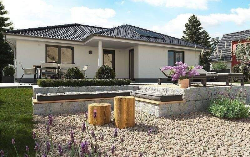 Wohntraum auf einer Ebene - Ihr Winkelbungalow mit überdachter Terrasse