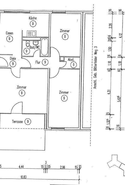 Erbpachtgrundstück! 3-Zimmerwohnung zur Kapitalanlage – Mannheim – Vorschaubild 2
