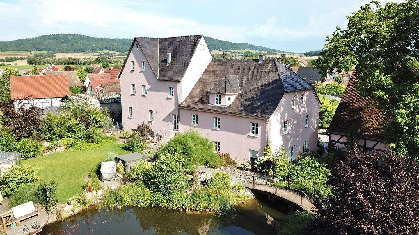 Historische Mühle im Herzen von Eggolsheim für die ganze Familie mit 860 qm WF und 4.404 qm Grund