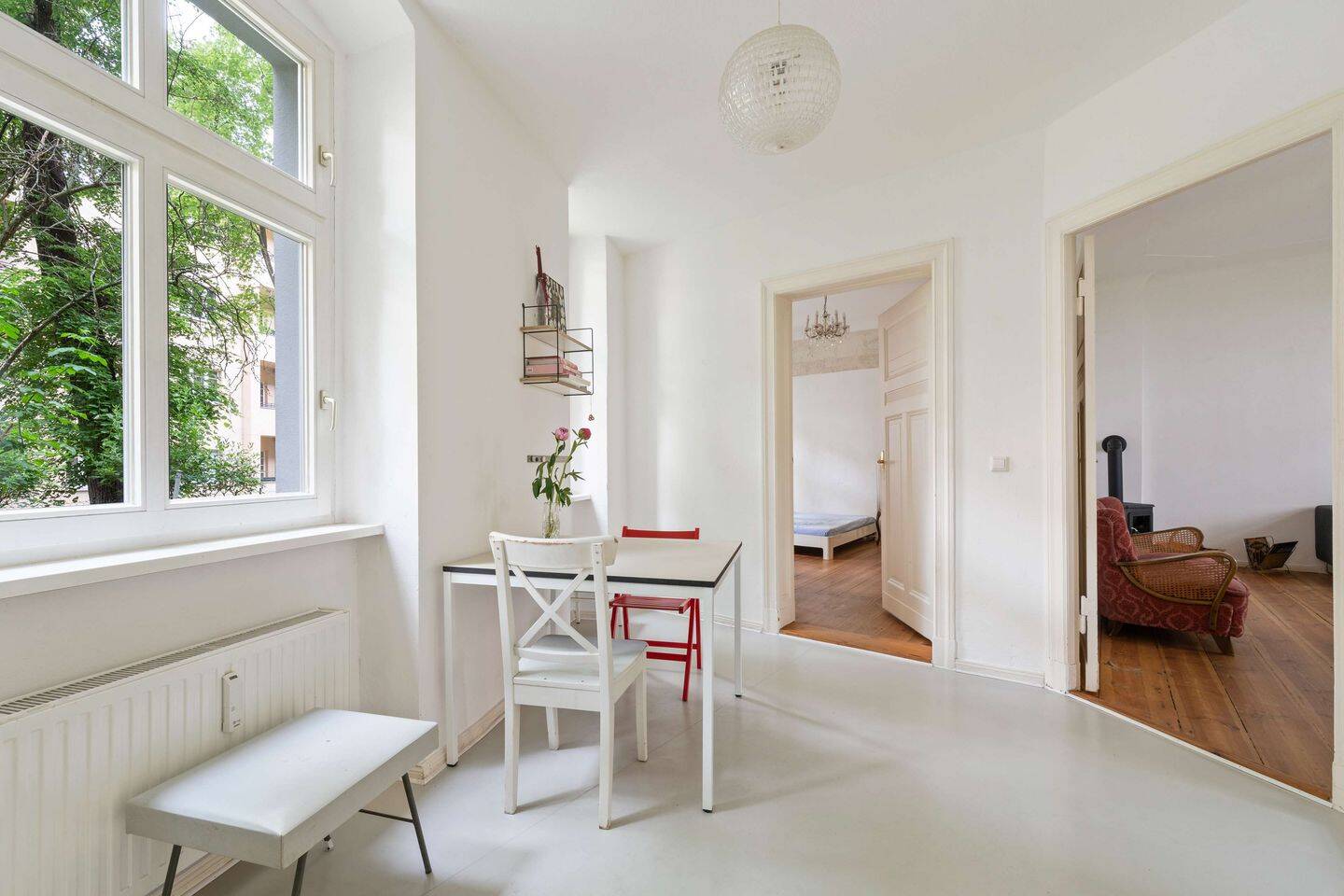 Flexible Ruhe-Oase in Pankow: Bezugsfreie 2,5-Zimmer-Whg. in top-gepflegtem Altbau! – Berlin – Vorschaubild 7