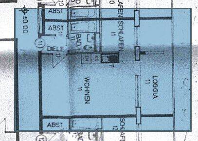 Heidelberg-Rohrbach: 1 ZKB, Balkon, TG-StPl., FREI, keine K-Prov. – Heidelberg – Vorschaubild 3