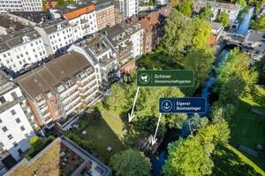 Penthouse-Feeling auf dem Mühlenkamp - saniert in A-Lage mit Lift und Tiefgarage – 22303 Hamburg – Vorschaubild 3