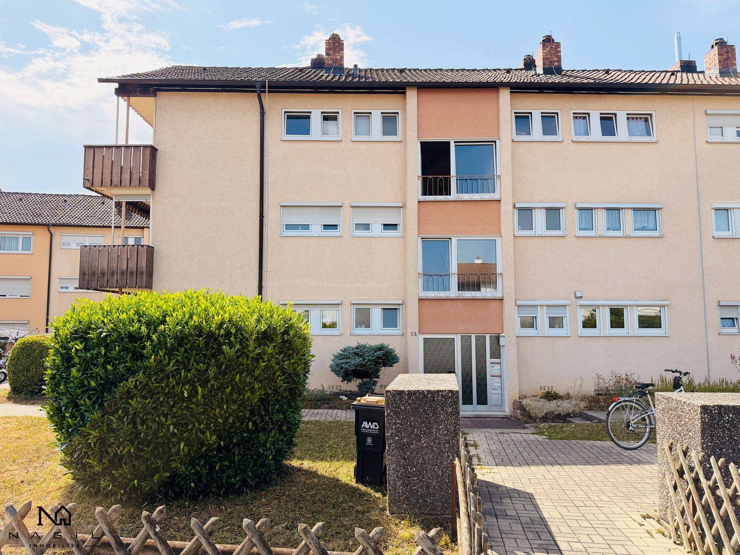 Gepflegte 3-Zimmer-Eigentumswohnung mit Balkon und Stellplatz in Neckarsulm-Amorbach