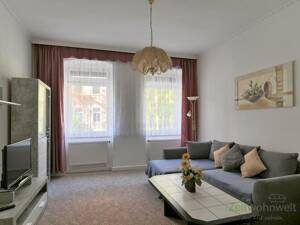 (EF0766_M) Erfurt: Andreasvorstadt, kleine möblierte 2-Zimmer-Wohnung, Wäschwechsel inklusive