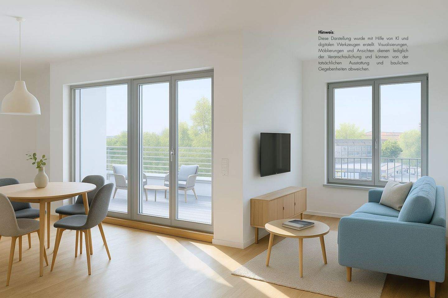 Preissenkung: 2-Zimmer-Penthouse mit 2-Terrassen – Berlin – Vorschaubild 6