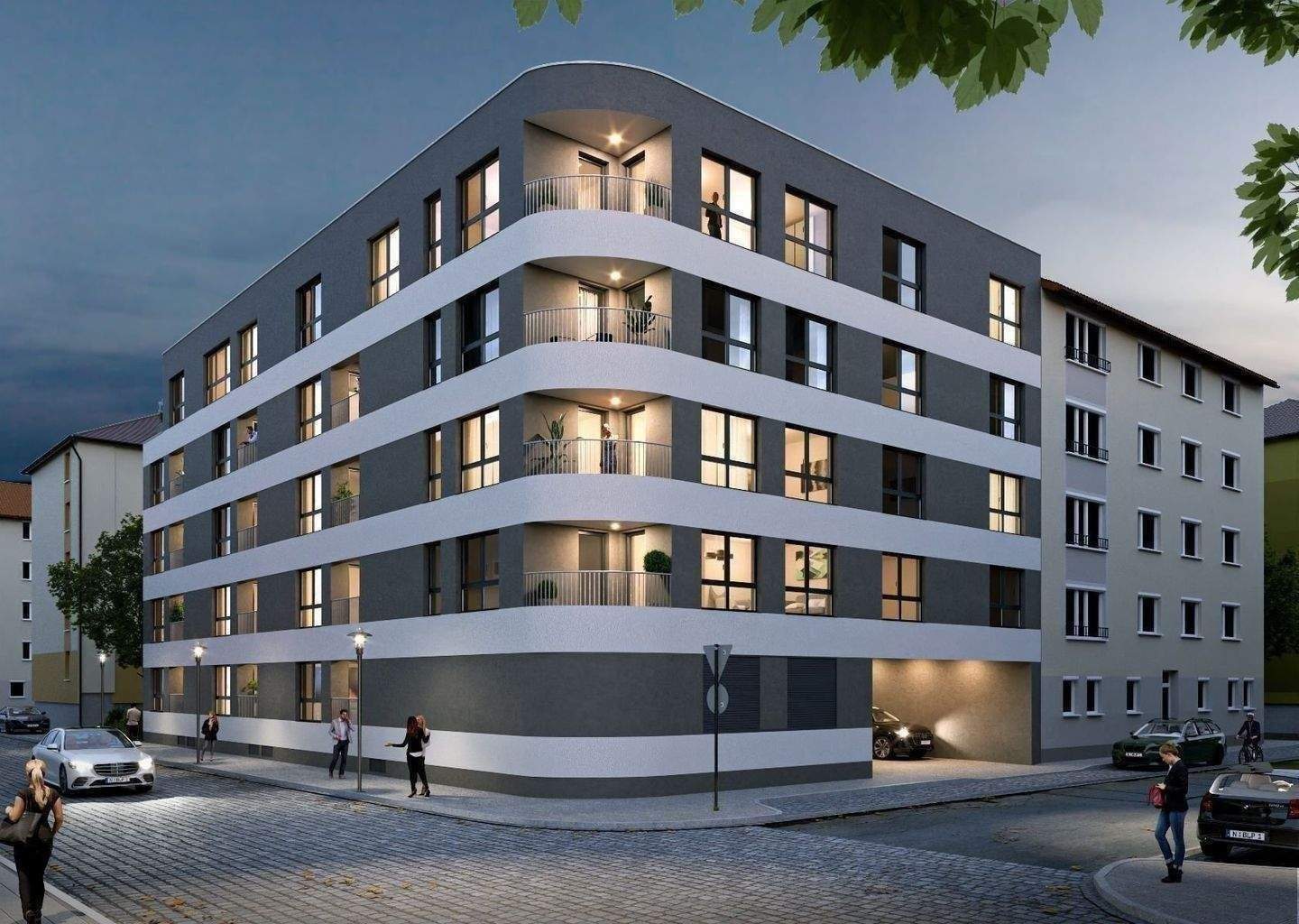 Steuervorteile durch Neubau-AfA sichern, 1-Zi Apartment mit Balkon – Nürnberg – Vorschaubild 2