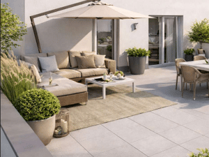 Rarität in einzigartiger Lage! Großzügige Wohnung mit traumhaft großer Terrasse am Römerturm! WE4