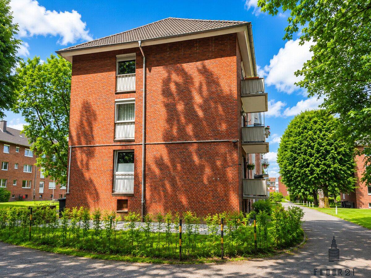 Leere 3-Zimmer-Wohnung mit Balkon in ruhiger Lage von Münster-Hiltrup - Stellplätze vorhanden – Münster – Vorschaubild 3