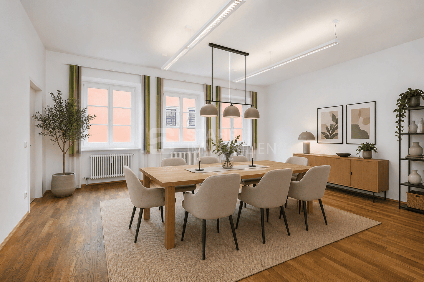 Raum für Ideen - Großzügige Altbauwohnung mit 4 Zimmern im Herzen von Augsburg – Augsburg – Vorschaubild 3