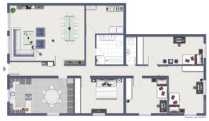 Provisionsfrei für Käufer!! 5-Zimmer-Wohnung im Hochparterre mit einer Wohnfläche von ca. 173 qm in 72622 Nürtingen – 72622 Nürtingen – Vorschaubild 3