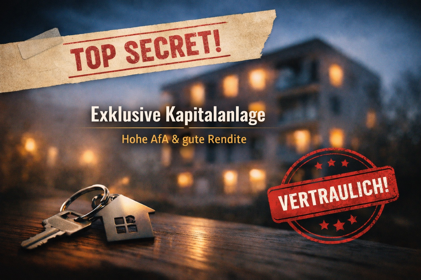 Neuwertige-Apartments als Kapitalanlage | hohe AfA-Annahme über 5% | mehrere Wohnungsgrößen verfügbar
