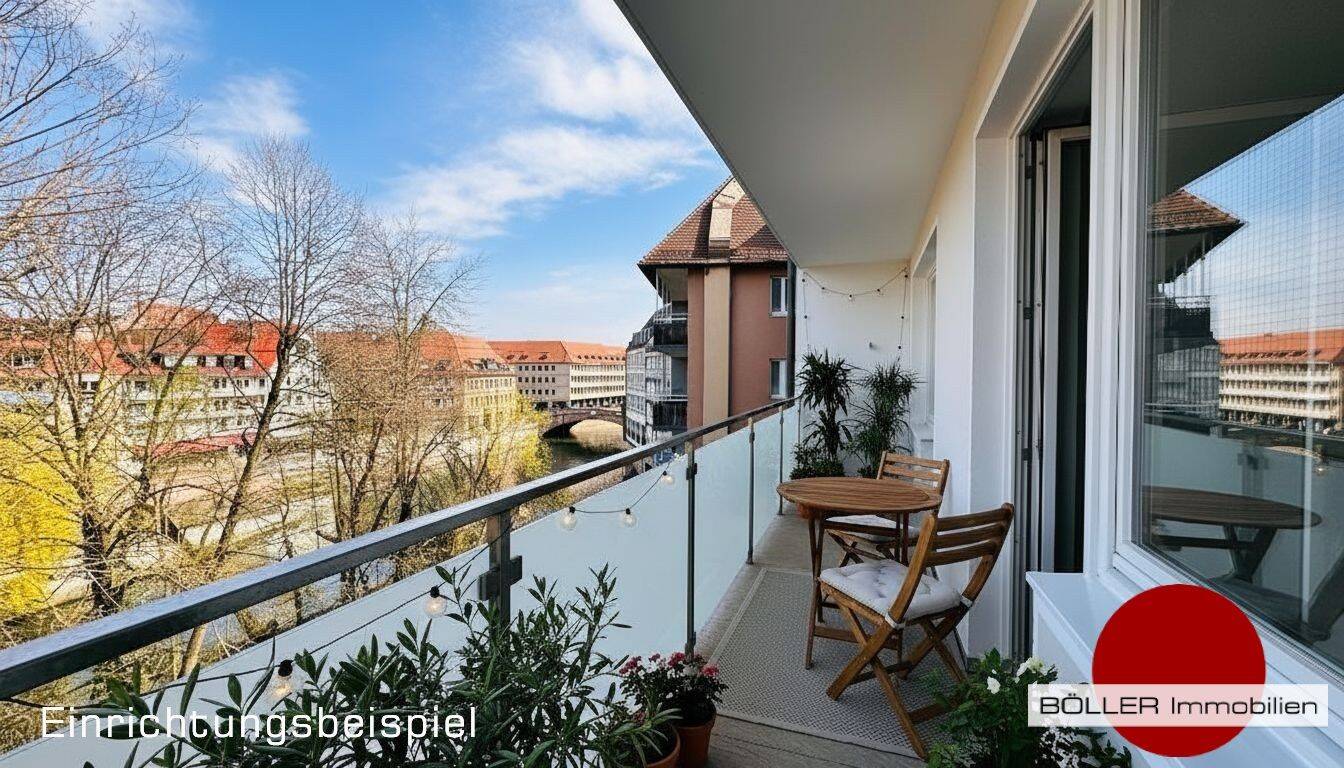 Mitten in der Altstadt! Mit sensationellen Wasserblick vom Balkon!
