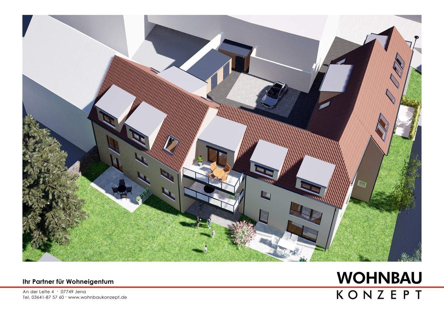 Einfamilienhaus im Wohnhof Lobeda-Altstadt – Jena – Vorschaubild 4