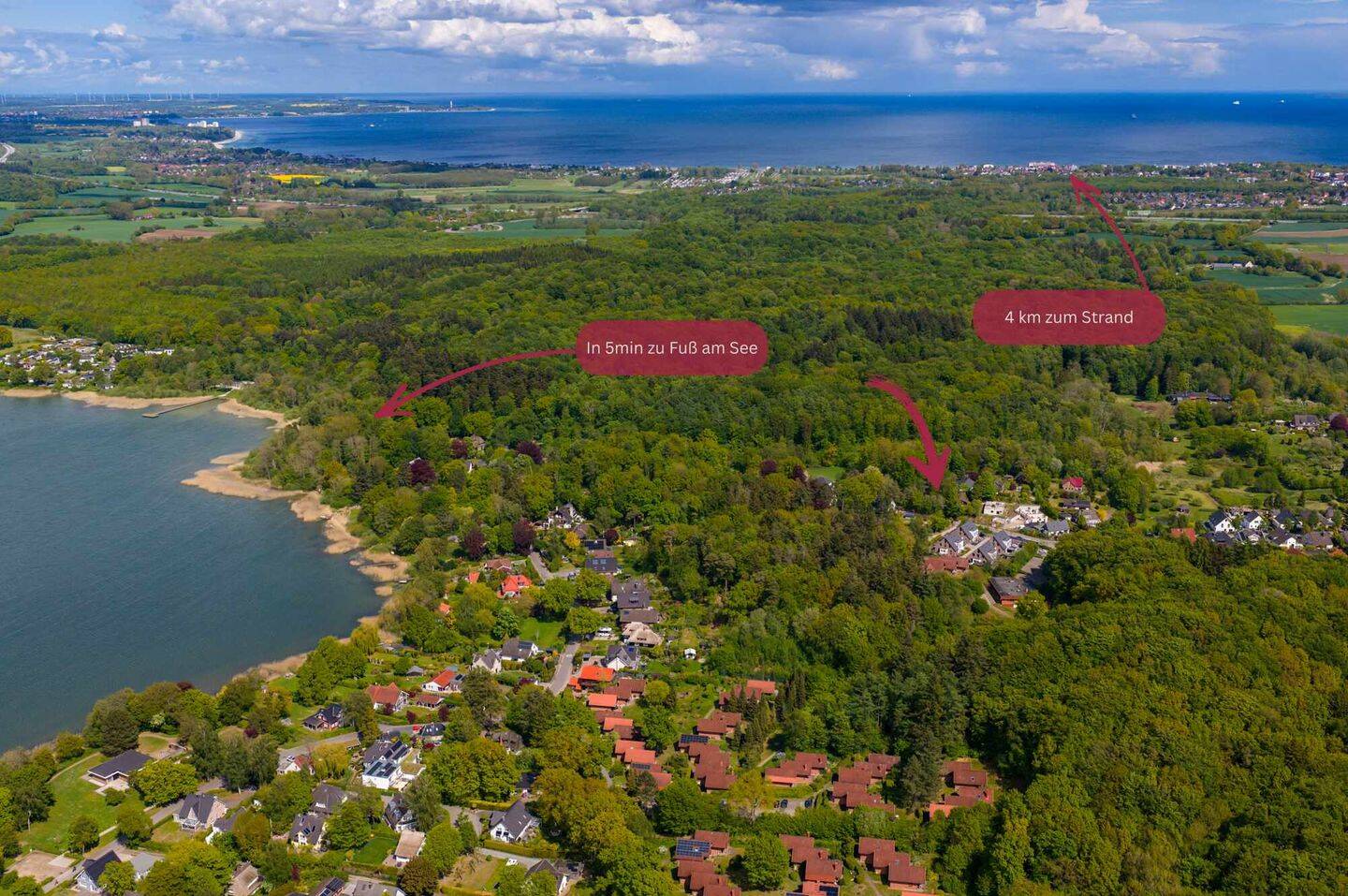 Doppelhaushälfte mit großem Garten und Dachterrasse - Neubau nahe der Ostsee – Scharbeutz – Vorschaubild 5