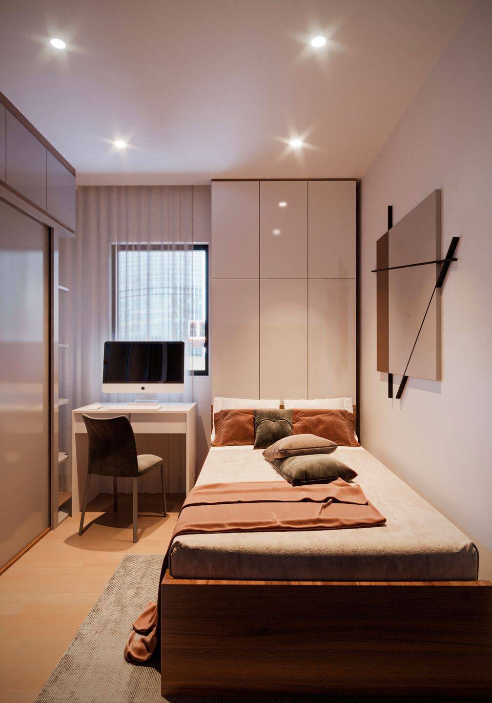 Kapitalanlage oder Eigennutzung: Helle 2-Zimmer-Wohnung mit Balkon in energieeffizienten Neubau