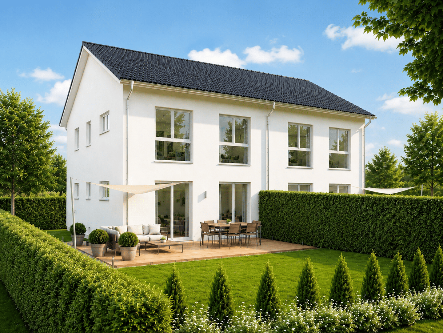 Top Lage Straßlach Dingharting: Neubau-DHH inkl. Homeoffice-Keller | A+ | familienfreundliche Lage – Straßlach-Dingharting – Vorschaubild 4