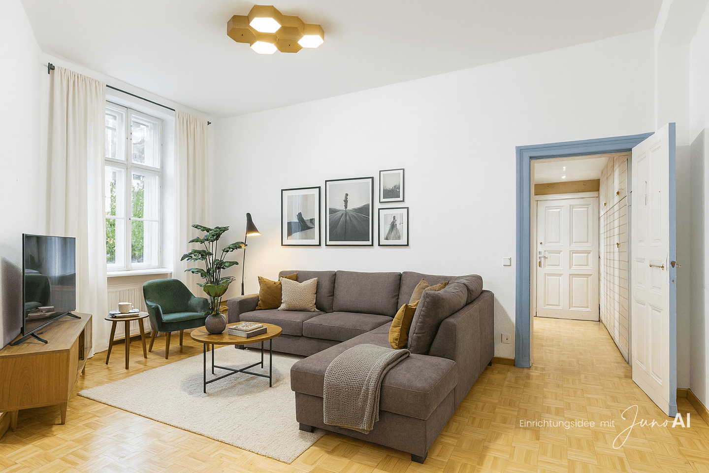 Sehr ruhige und freie 2-Zi.-Wohnung im Herzen von Kreuzberg-historischer Charme trifft urbanes Leben