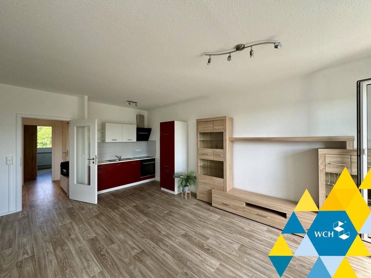 Modern möblierte 2-Raumwohnung in Helbersdorf