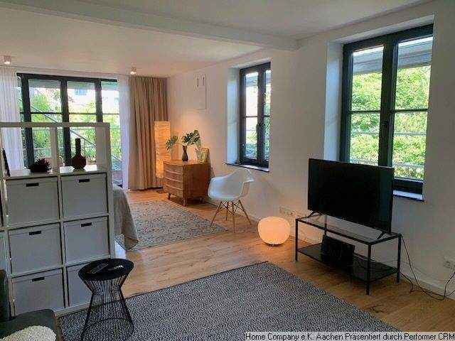 Aachen-City: Stilvoll-schick möbl. 2-Zi-Altbauwhng. mit Terrasse in ruhiger Innenstadtlage – Aachen – Vorschaubild 5