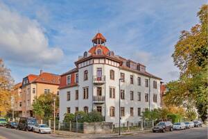 Dachterrasse mit Fernblick zum Dresdner Elbhang - individuelle und gemütliche 2-Zi.-Wohnung – 1279 Dresden – Vorschaubild 2