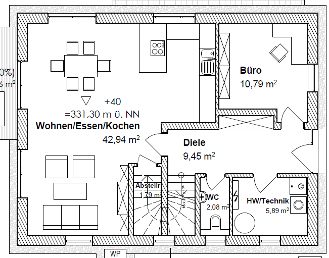 Wohnen Sie direkt vor Regensburg in Tegernheim! Einfamilienhaus in ruhiger Lage. – Tegernheim – Vorschaubild 3