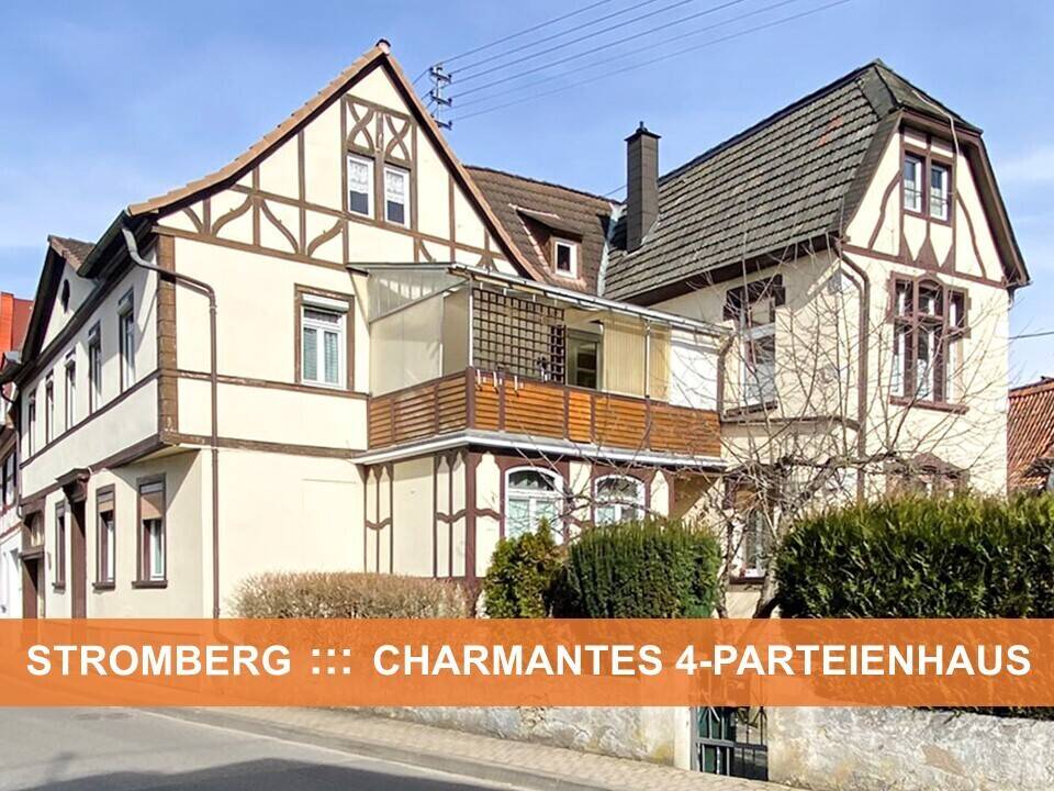 CHARMANTES 4-PARTEIEN-HAUS ::: BEST-LAGE in STROMBERG – Stromberg – Bild 1 von 5