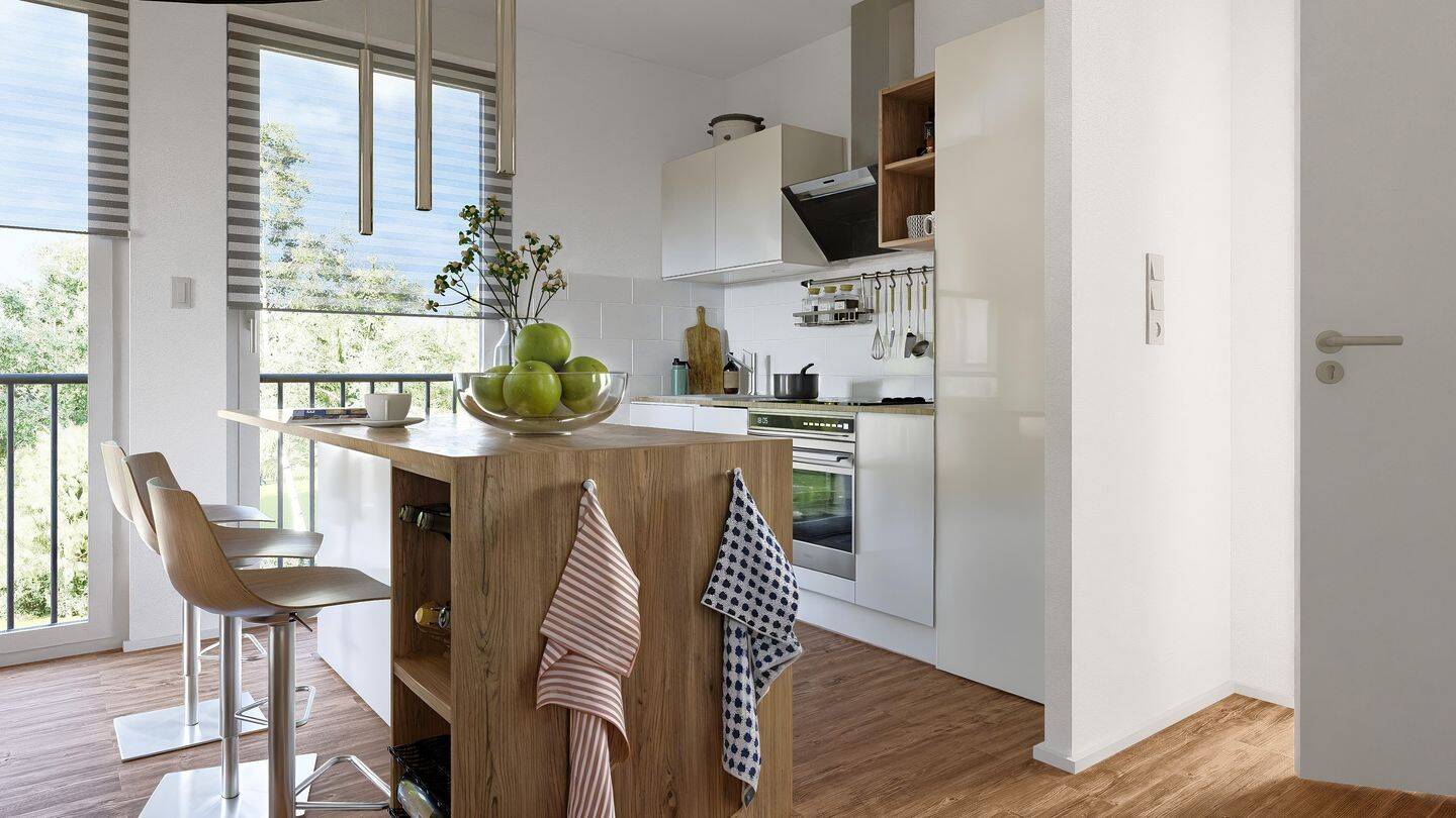 Warteliste möglich - Bezugsfertig ab ca. Mitte 2027 - 50 m² Wohnung "Heimatgefühl" in Gebersdorf – Nürnberg – Vorschaubild 2
