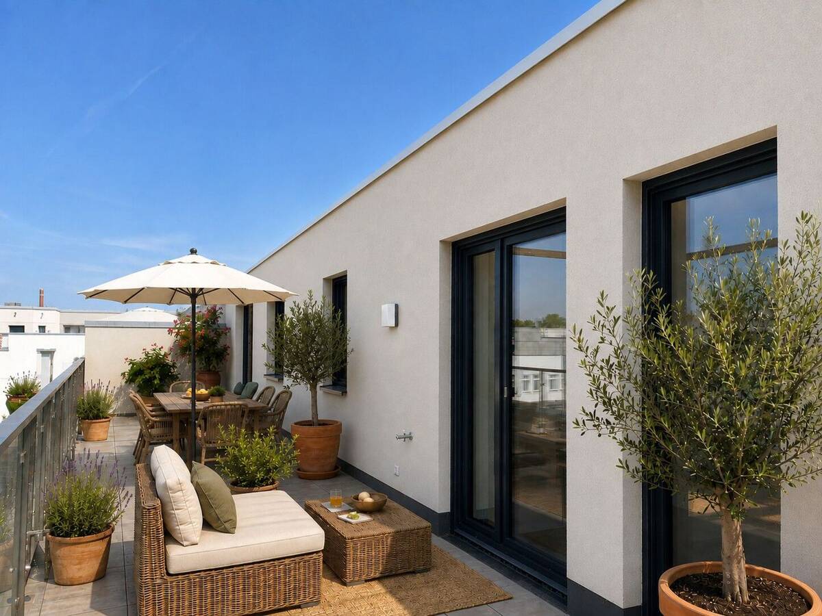 Penthousewohnung mit Südwest-Terrasse in der Mainzer Neustadt – 55118 Mainz – Bild 1 von 9