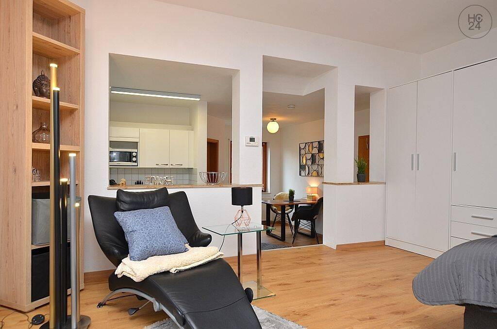 Modern möblierte 1,5-Zimmerwohnung in Würzburg/Frauenland