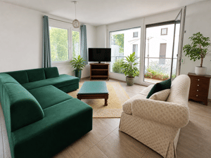 Moderne 3-Zimmer-Wohnung mit Balkon, EBK & Fußbodenheizung – 1097 Dresden – Vorschaubild 2