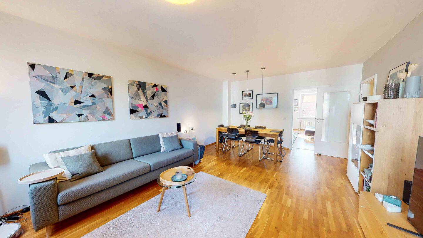 3-Zimmer Wohnung mit hochwertiger Küche (WG-geeignet) – Nürnberg – Vorschaubild 3