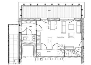 Neubau Maisonette Penthouse-Wohnung, QNG-Plus, KfW-Darlehen, Degressive AfA – 91052 Erlangen – Vorschaubild 2