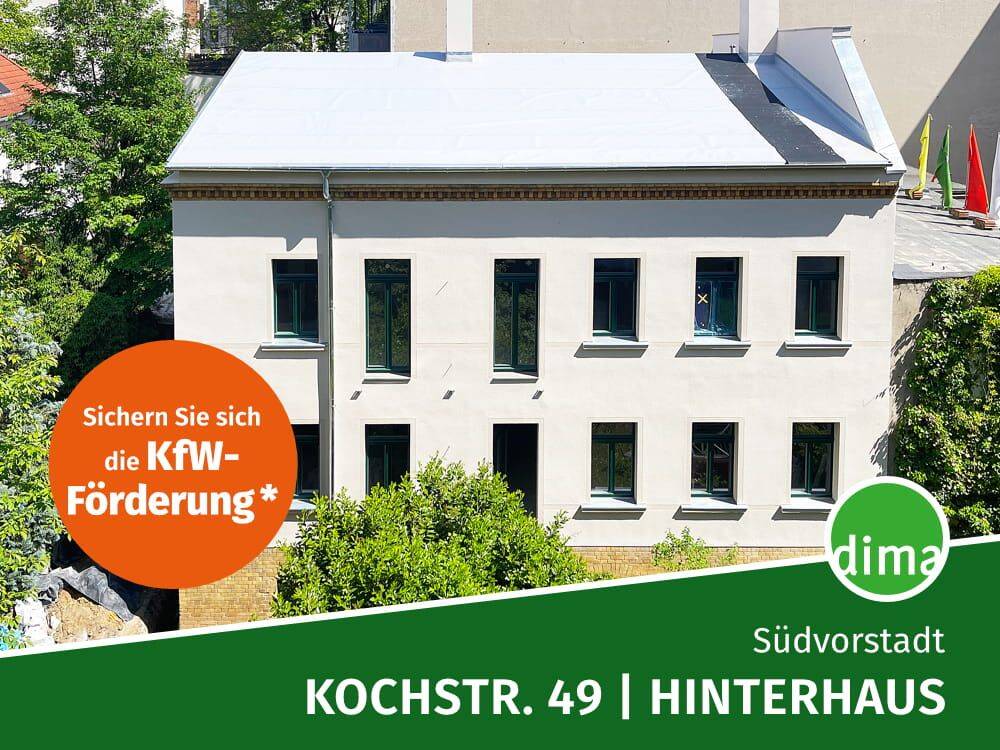 Bezugsfertig im August! Kernsanierte Hinterhaus-Wohnung im Souterrain mit Terrasse, Duschbad u.v.m.