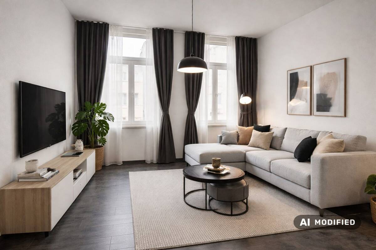 Sanierte 3-Zimmerwohnung in historischem Kulturdenkmal in Pforzheim – 75177 Pforzheim – Bild 1 von 7