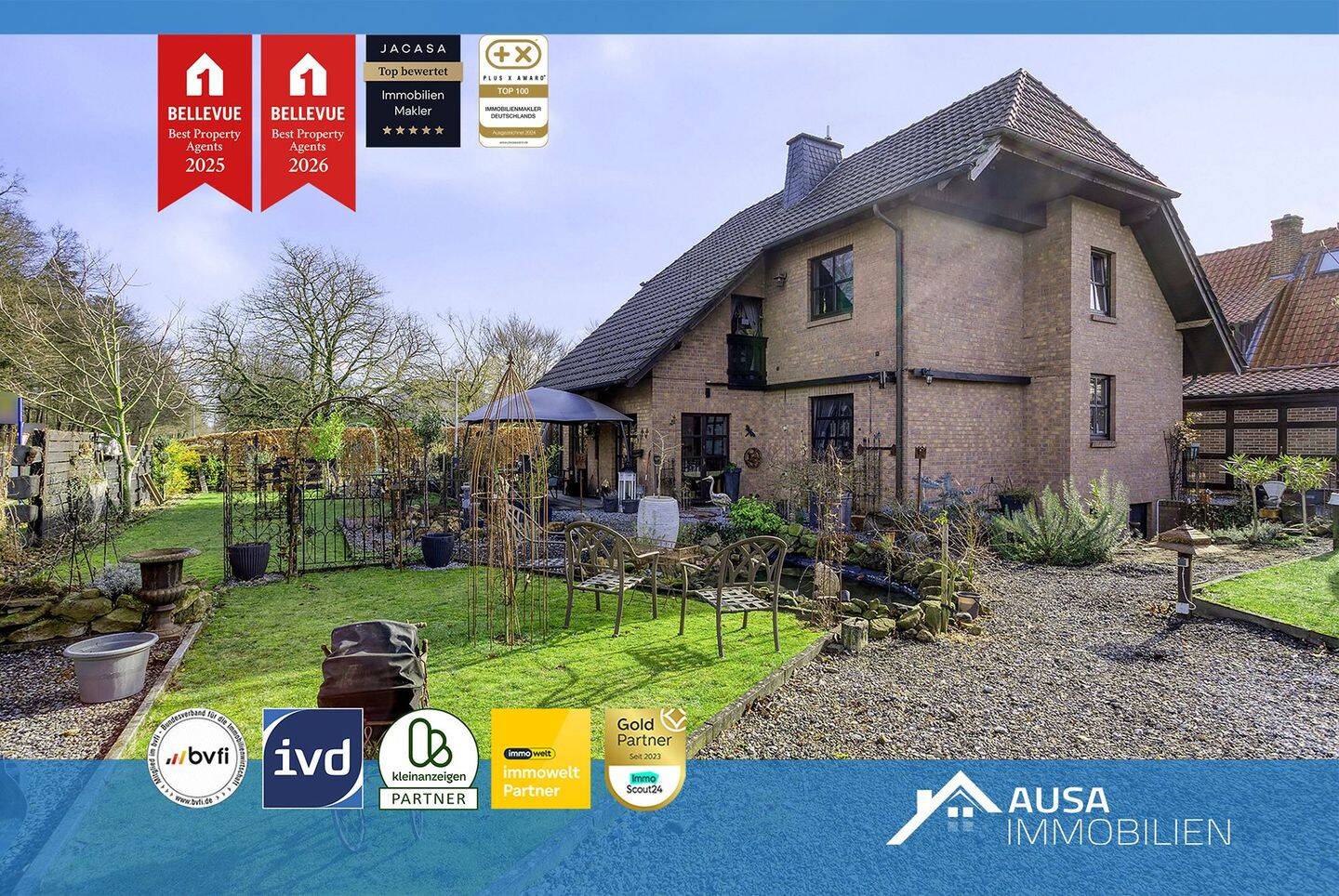 Geräumiges Ein/Zweifamilienhaus mit großem Garten! – Coesfeld – Bild 1 von 8