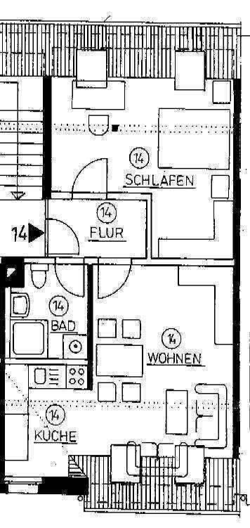Interesse? Attraktive Zwei-Zimmer-Wohnung mit Einbauküche – Chemnitz – Vorschaubild 7