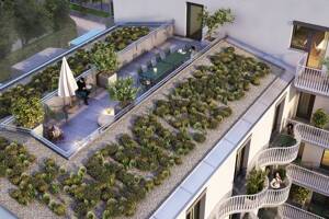 Dachterrassentraum: 1-Zimmer-Apartment im Dachgeschoss - WE 65 – 81549 München – Vorschaubild 6