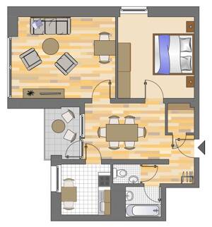 Demnächst frei! 2-Zimmer-Wohnung in Siegen Wenscht – 57078 Siegen – Vorschaubild 4