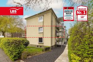 2-Zimmerwohung mit großem Balkon, modernisiertem Bad und Garage in der City