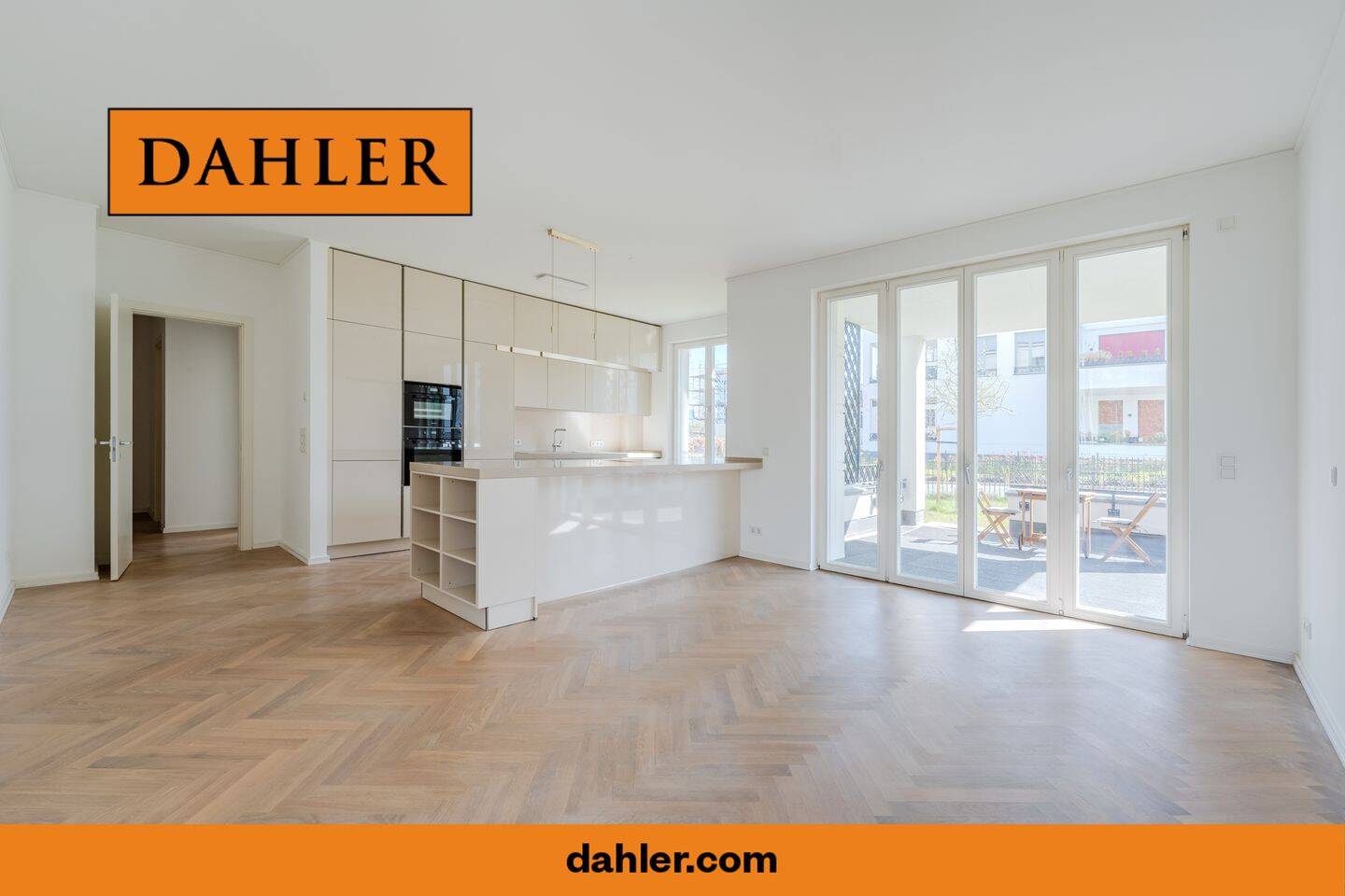 High-quality new-build apartment with garden and A+ energy efficiency in Belvedere Jungfernsee