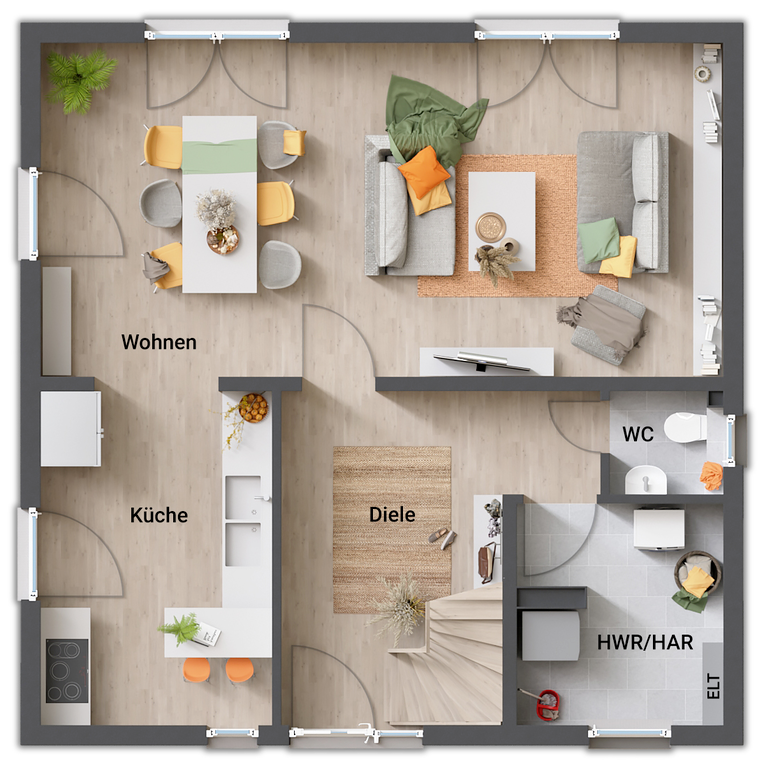 Familientraum im Herzen von Oldenburg - Stadthaus 100 für modernes Wohnen – Oldenburg – Vorschaubild 7