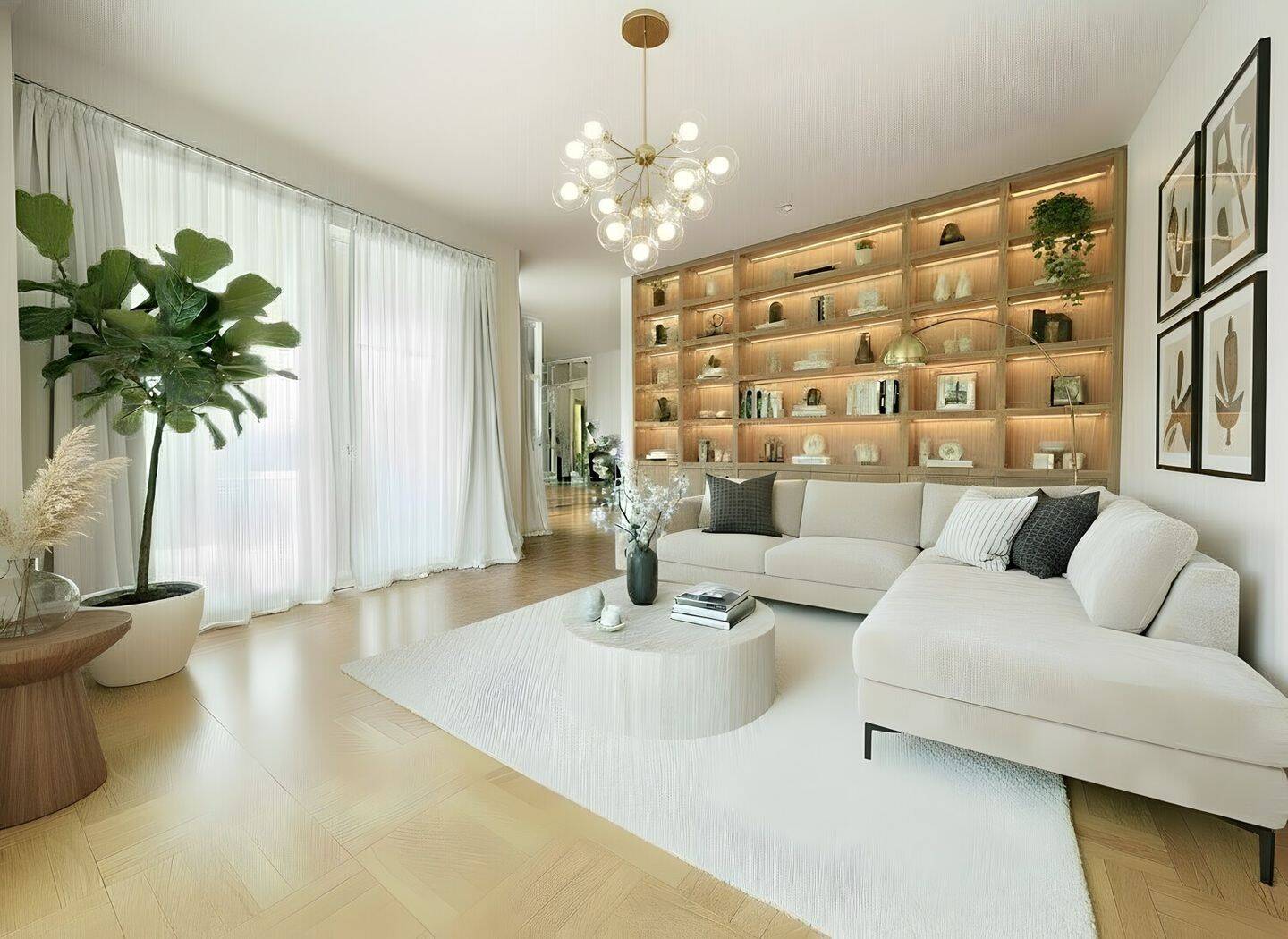 Exklusive Wohnung mit Wasserblick, Südwest-Ausrichtung und zwei Stellplätzen – Berlin – Vorschaubild 5